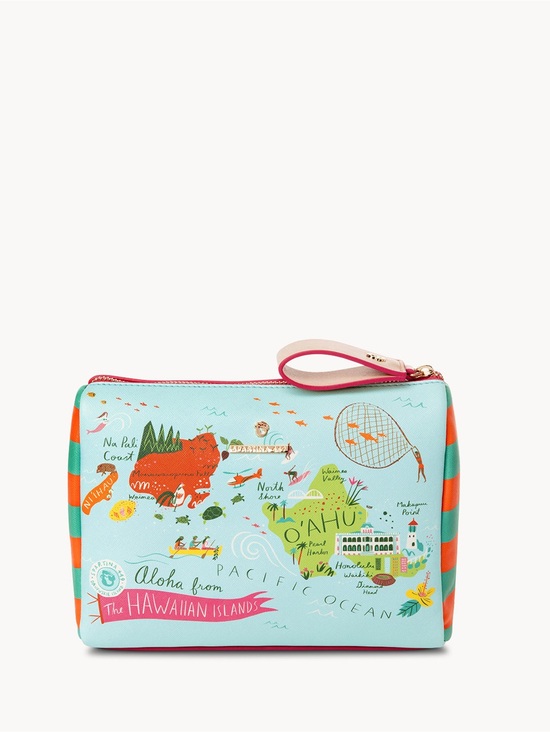 Spartina 449 Handbags - NWT Spartina 449 Hawaiian Islands Carry All Case